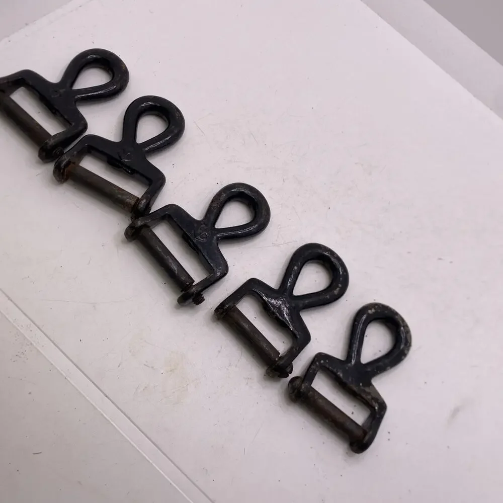 Vintage Harness Buckles 5 Pieces